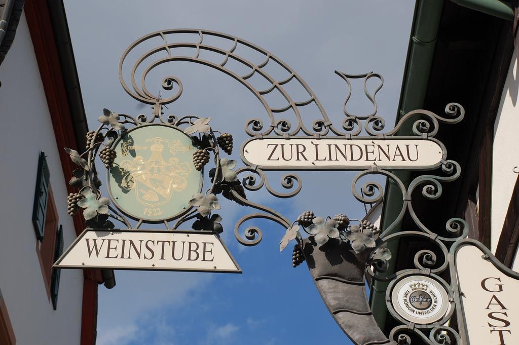Zur Lindenau Hotel Ruedesheim am Rhein Ngoại thất bức ảnh